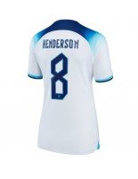 Englanti Jordan Henderson #8 Kotipaita Naisten MM-kisat 2022 Lyhythihainen